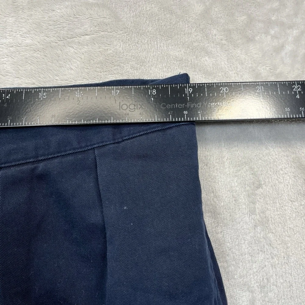 Polo Ralph Lauren Shorts Mens 38 Classic‎ Fit Pleated Chino Navy Blue